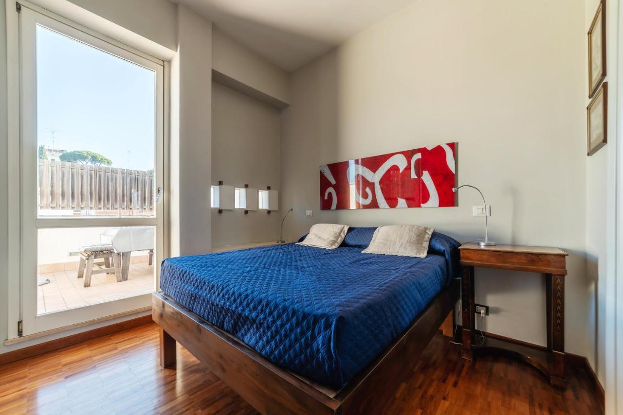 Bright Apt With Views Of San Pietro Rome Exterior photo